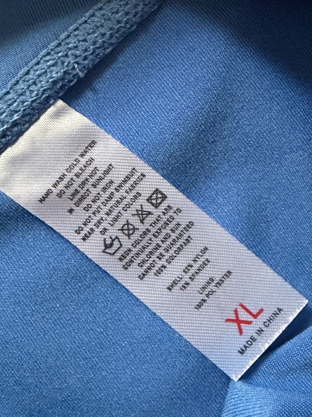 NEW - Blue Strappy Sports Bra and High-Waist Legging Workout Set - Picture 10 of 10